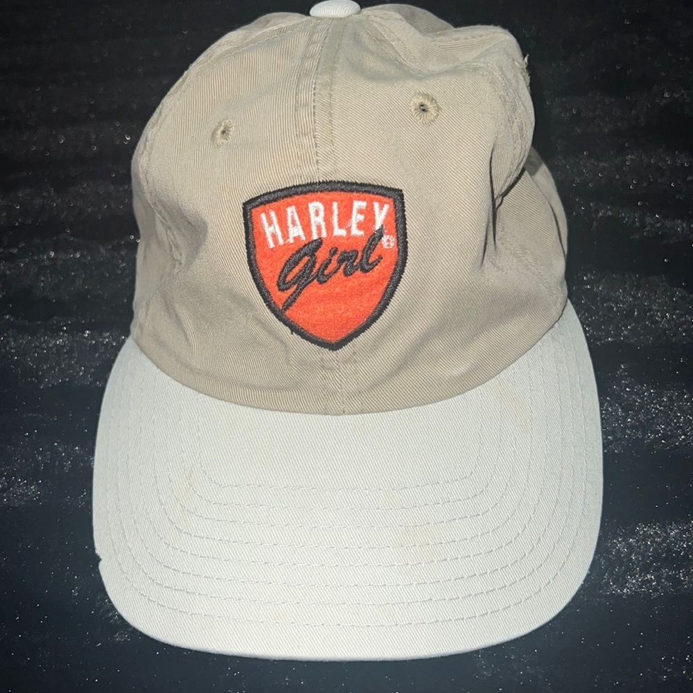 Vintage Harley Davidson Girl Cap